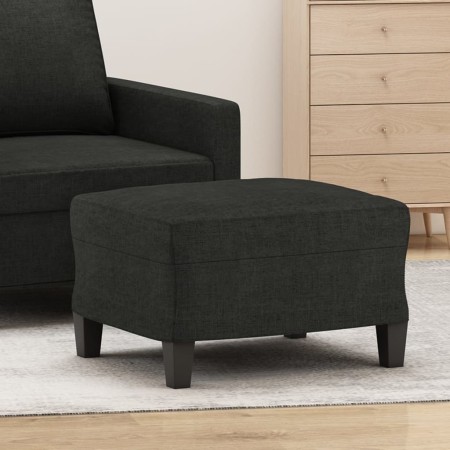 Black fabric footstool 60x50x41 cm by vidaXL, Ottomans - Ref: Foro24-349331, Price: 61,99 €, Discount: %