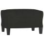 Black fabric footstool 60x50x41 cm by vidaXL, Ottomans - Ref: Foro24-349331, Price: 61,99 €, Discount: %