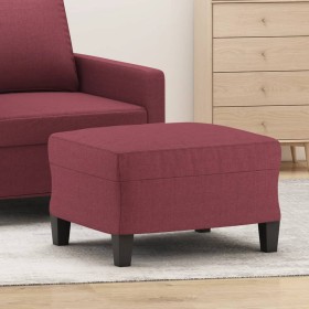 Red fabric footstool 60x50x41 cm by vidaXL, Ottomans - Ref: Foro24-349333, Price: 60,99 €, Discount: %