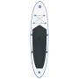 Blau-weißes aufblasbares SUP-Paddel-Surfbrett-Set von vidaXL, Paddleboards - Ref: Foro24-90633, Preis: 179,94 €, Rabatt: %