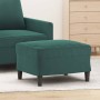 Dark green velvet footstool 60x50x41 cm by vidaXL, Ottomans - Ref: Foro24-349295, Price: 61,41 €, Discount: %