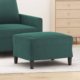 Dark green velvet footstool 60x50x41 cm by vidaXL, Ottomans - Ref: Foro24-349295, Price: 59,99 €, Discount: %