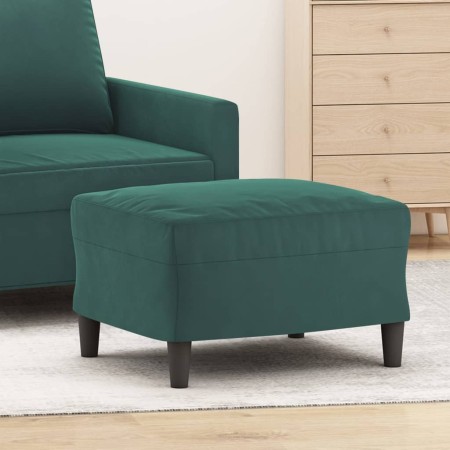 Dark green velvet footstool 60x50x41 cm by vidaXL, Ottomans - Ref: Foro24-349295, Price: 61,41 €, Discount: %