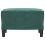 Dark green velvet footstool 60x50x41 cm by vidaXL, Ottomans - Ref: Foro24-349295, Price: 61,41 €, Discount: %