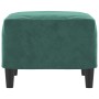 Dark green velvet footstool 60x50x41 cm by vidaXL, Ottomans - Ref: Foro24-349295, Price: 61,41 €, Discount: %