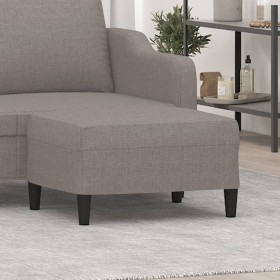 Taupe gray fabric footstool 70x55x41 cm by vidaXL, Ottomans - Ref: Foro24-349310, Price: 67,99 €, Discount: %