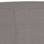 Reposapiés de tela gris taupe 70x55x41 cm de vidaXL, Otomanas - Ref: Foro24-349310, Precio: 68,86 €, Descuento: %