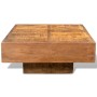 Brown Mango Wood Square Coffee Table by vidaXL, Coffee table - Ref: Foro24-241132, Price: 220,97 €, Discount: %