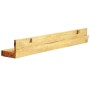 Wall shelves 2 pcs solid wood by vidaXL, Shelves and shelves - Ref: Foro24-241088, Price: 130,08 €, Discount: %