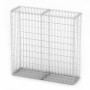 Galvanized wire gabion wall basket 100x100x30cm by vidaXL, fence panels - Ref: Foro24-141041, Price: 63,99 €, Discount: %