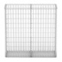 Galvanized wire gabion wall basket 100x100x30cm by vidaXL, fence panels - Ref: Foro24-141041, Price: 63,99 €, Discount: %