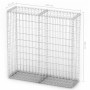 Galvanized wire gabion wall basket 100x100x30cm by vidaXL, fence panels - Ref: Foro24-141041, Price: 63,99 €, Discount: %