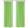 2 Transparent green curtains 140 x 245 cm by vidaXL, Curtains and curtains - Ref: Foro24-130205, Price: 23,23 €, Discount: %