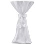 2 white tablecloths of 60 cm with bow by vidaXL, Covers - Ref: Foro24-241187, Price: 24,20 €, Discount: %