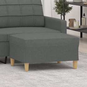 Dark gray fabric footstool 70x55x41 cm by vidaXL, Ottomans - Ref: Foro24-349272, Price: 69,99 €, Discount: %