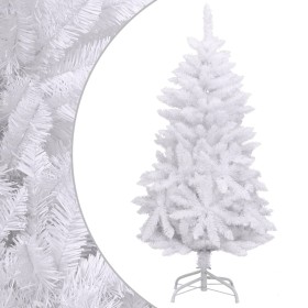 Künstlicher Weihnachtsbaum mit Scharnieren und weißem Ständer 150 cm von vidaXL, Weihnachtsbäume - Ref: Foro24-357785, Preis:...