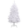 Künstlicher Weihnachtsbaum mit Scharnieren und weißem Ständer 150 cm von vidaXL, Weihnachtsbäume - Ref: Foro24-357785, Preis:...