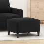 Reposapiés de terciopelo negro 60x50x41 cm de vidaXL, Otomanas - Ref: Foro24-349298, Precio: 66,89 €, Descuento: %