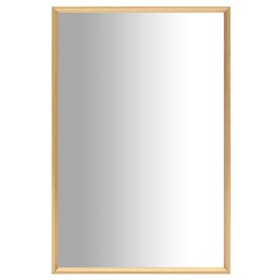 Golden mirror 60x40 cm by vidaXL, Mirrors - Ref: Foro24-322744, Price: 34,99 €, Discount: %