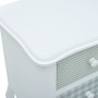 White and gray MDF bedside table 43x32x65 cm by vidaXL, Nightstands - Ref: Foro24-285772, Price: 88,14 €, Discount: %