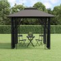 Pavillon mit anthrazitgrauen Stahlwänden 300x300x270 cm von vidaXL, Zelte und Pavillons - Ref: Foro24-360143, Preis: 262,99 €...