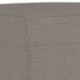 Reposapiés de tela gris taupe 70x55x41 cm de vidaXL, Otomanas - Ref: Foro24-349278, Precio: 72,77 €, Descuento: %