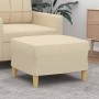 Cream fabric footrest 60x50x41 cm by vidaXL, Ottomans - Ref: Foro24-349265, Price: 64,81 €, Discount: %