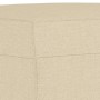 Cream fabric footrest 60x50x41 cm by vidaXL, Ottomans - Ref: Foro24-349265, Price: 64,81 €, Discount: %