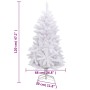 Künstlicher Weihnachtsbaum mit Scharnieren und weißem Ständer 120cm von vidaXL, Weihnachtsbäume - Ref: Foro24-357784, Preis: ...