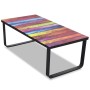 Mesa de centro con superficie con impresión de arcoiris de vidaXL, Mesas de centro - Ref: Foro24-241175, Precio: 62,28 €, Des...