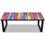 Mesa de centro con superficie con impresión de arcoiris de vidaXL, Mesas de centro - Ref: Foro24-241175, Precio: 62,28 €, Des...