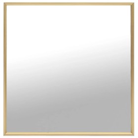 Goldener Spiegel 60x60 cm von vidaXL, Spiegel - Ref: Foro24-322745, Preis: 43,99 €, Rabatt: %