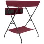 Red iron changing table by vidaXL, Baby changing tables - Ref: Foro24-10269, Price: 80,13 €, Discount: %