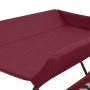 Red iron changing table by vidaXL, Baby changing tables - Ref: Foro24-10269, Price: 80,13 €, Discount: %