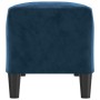 Banco de terciopelo azul 100x35x41 cm de vidaXL, Bancos - Ref: Foro24-349430, Precio: 65,26 €, Descuento: %