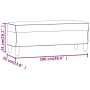 Blue velvet bench 100x35x41 cm by vidaXL, Banks - Ref: Foro24-349430, Price: 65,26 €, Discount: %