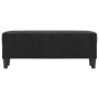 Banco de terciopelo negro 100x35x41 cm de vidaXL, Bancos - Ref: Foro24-349426, Precio: 66,67 €, Descuento: %