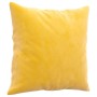 Cojines decorativos 2 uds terciopelo amarillo 40x40 cm de vidaXL, Cojines - Ref: Foro24-349491, Precio: 19,99 €, Descuento: %