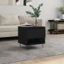 Engineered wood black coffee table 50x46x50 cm by vidaXL, Coffee table - Ref: Foro24-830910, Price: 35,62 €, Discount: %