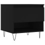 Mesa de centro madera de ingeniería negro 50x46x50 cm de vidaXL, Mesas de centro - Ref: Foro24-830910, Precio: 35,62 €, Descu...