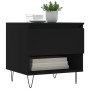 Mesa de centro madera de ingeniería negro 50x46x50 cm de vidaXL, Mesas de centro - Ref: Foro24-830910, Precio: 35,62 €, Descu...