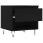 Mesa de centro madera de ingeniería negro 50x46x50 cm de vidaXL, Mesas de centro - Ref: Foro24-830910, Precio: 35,62 €, Descu...