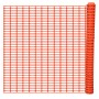 Valla de seguridad naranja 50 m de vidaXL, Paneles de vallas - Ref: Foro24-141176, Precio: 75,99 €, Descuento: %