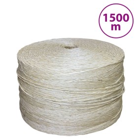 100% sisal rope 2 mm 1500 m by vidaXL, Ropes and metal cords - Ref: Foro24-155002, Price: 44,99 €, Discount: %