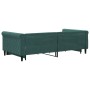 Trundle sofa bed with drawers dark green velvet 100x200 cm by vidaXL, Beds and slatted bases - Ref: Foro24-3197828, Price: 36...