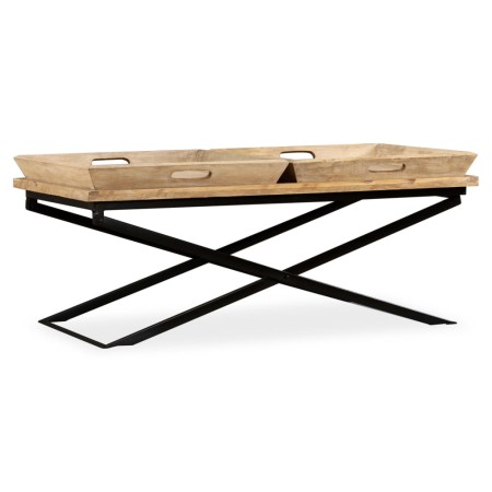 Solid mango wood coffee table 110x55x42 cm by vidaXL, Coffee table - Ref: Foro24-244898, Price: 240,25 €, Discount: %