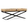 Solid mango wood coffee table 110x55x42 cm by vidaXL, Coffee table - Ref: Foro24-244898, Price: 240,25 €, Discount: %