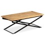 Solid mango wood coffee table 110x55x42 cm by vidaXL, Coffee table - Ref: Foro24-244898, Price: 240,25 €, Discount: %