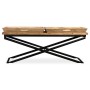 Solid mango wood coffee table 110x55x42 cm by vidaXL, Coffee table - Ref: Foro24-244898, Price: 240,25 €, Discount: %