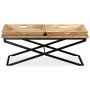 Solid mango wood coffee table 110x55x42 cm by vidaXL, Coffee table - Ref: Foro24-244898, Price: 240,25 €, Discount: %